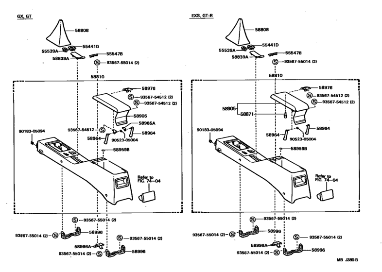 Console Box & Bracket