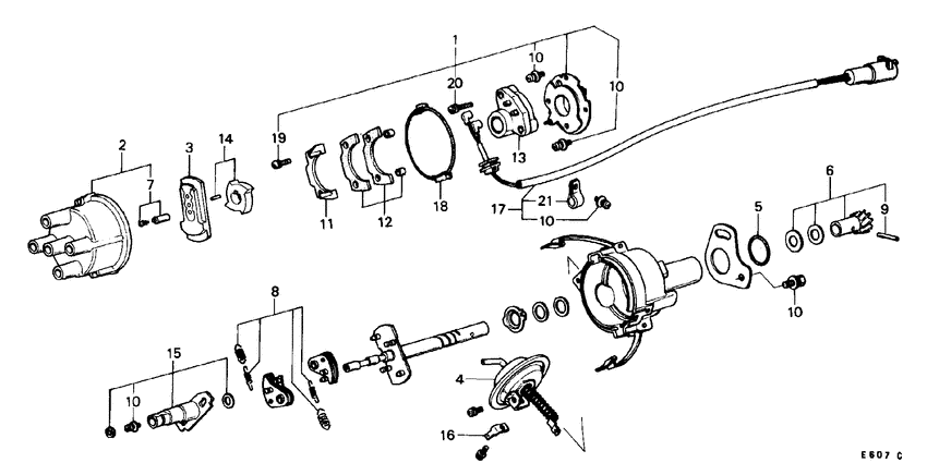Distributor components