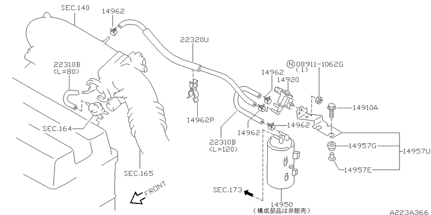 Vacuum piping