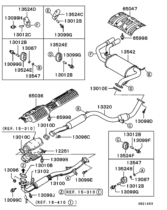 Exhaust pipe & muffler