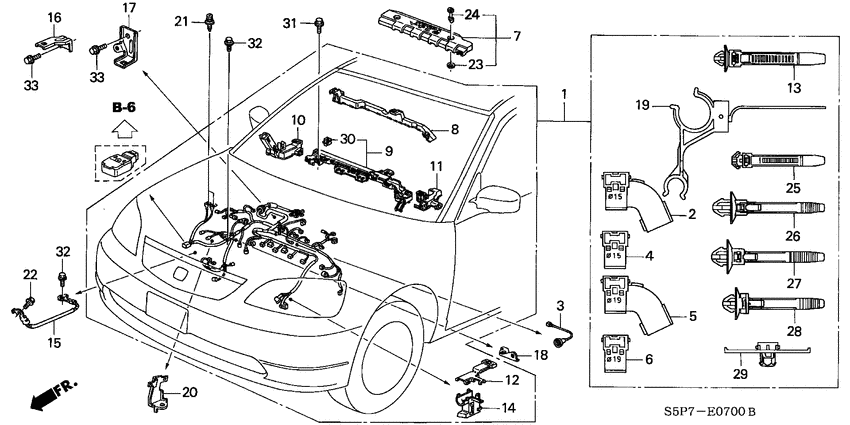 Engine wire harness