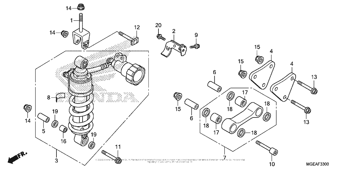 Rear Shock Absorber