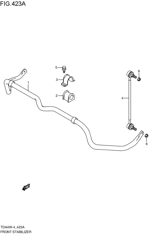 front stabilizer