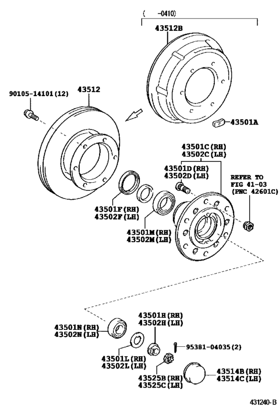 Front Axle Hub