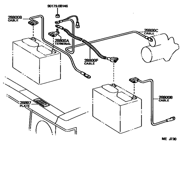 Battery & Battery Cable
