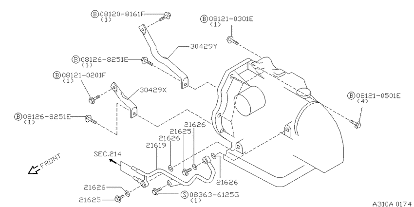 Auto transmission,transaxle & fitting