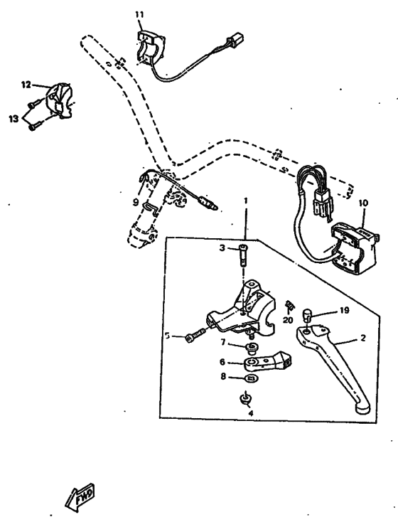 Handle switch & lever