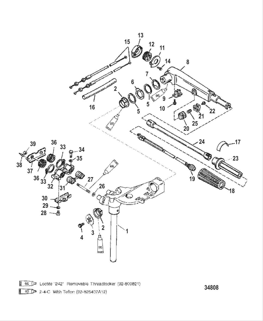 Swivel Head And Steering Handle