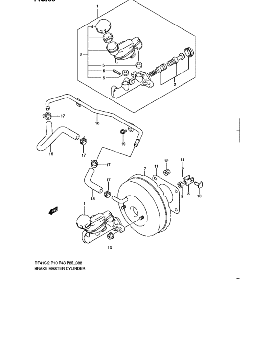 Brake master cylinder