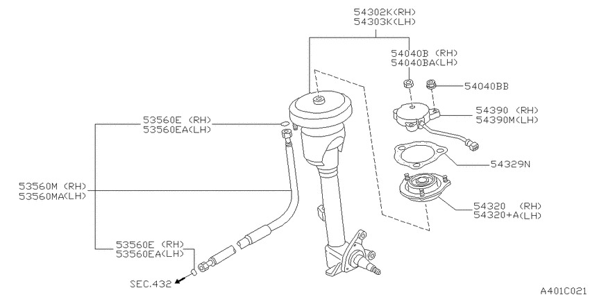 Front suspension