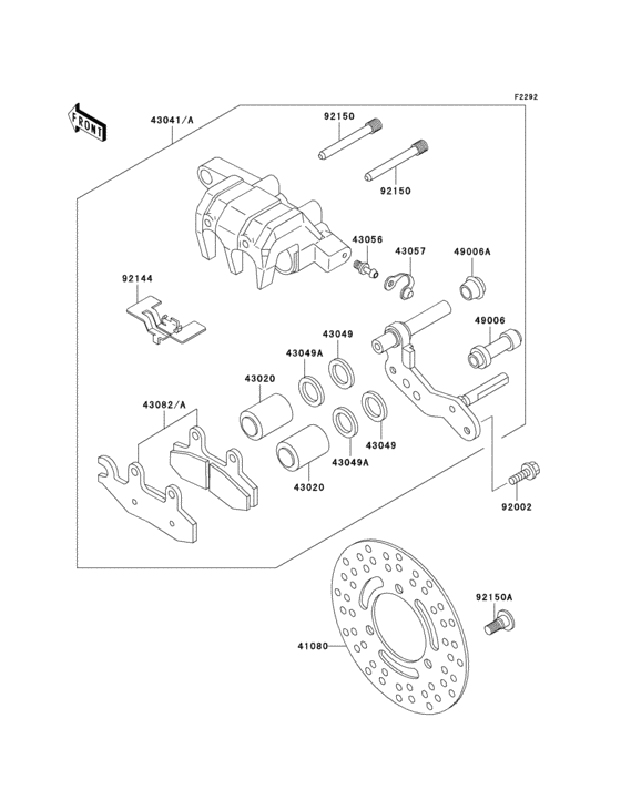 Front brake