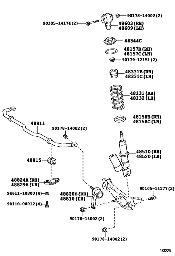 Front Spring & Shock Absorber