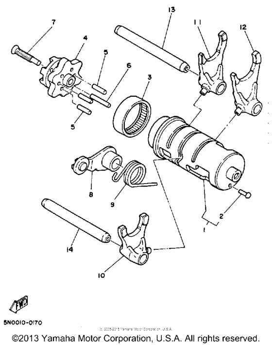 Shift Cam & Fork