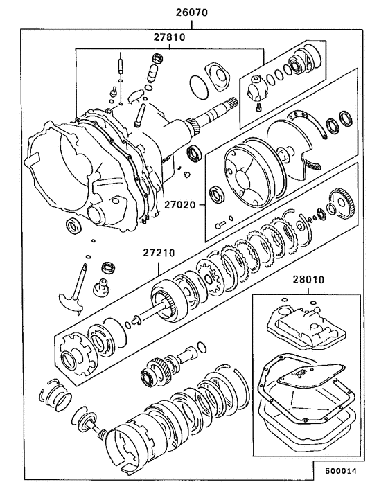 A/t overhaul kit