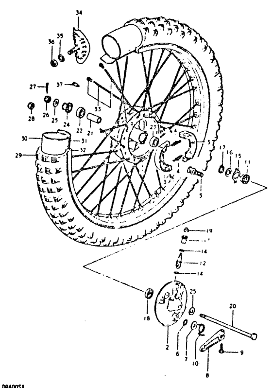 Front wheel