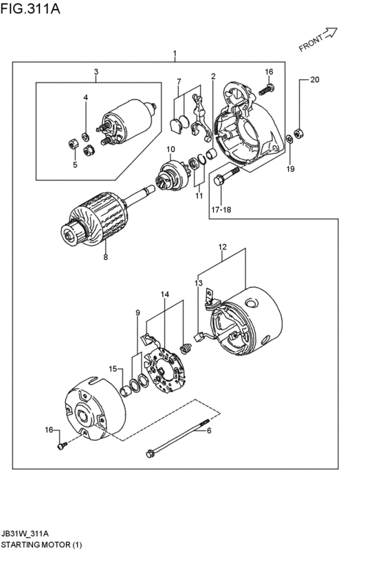 starting motor