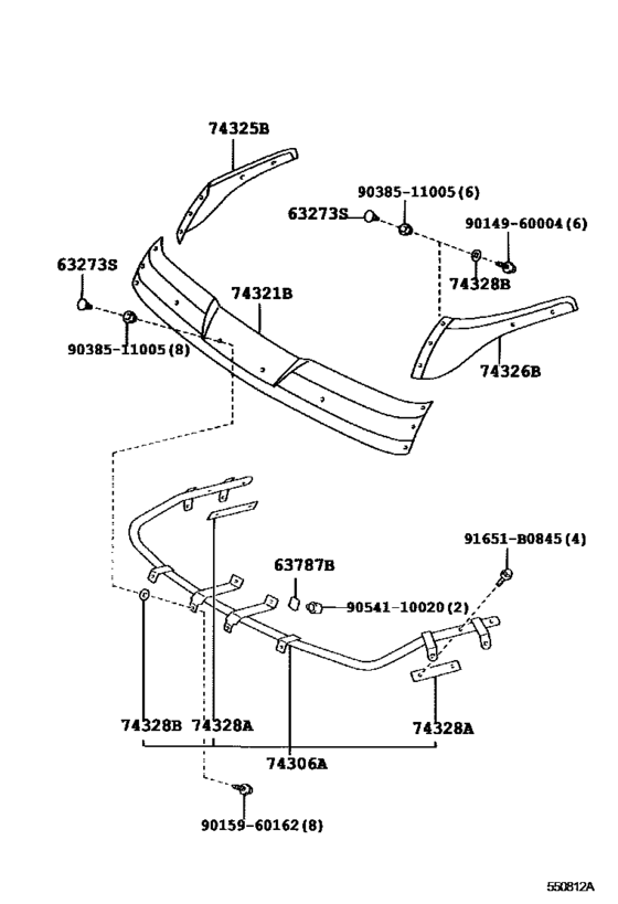 Front Panel & Windshield Glass