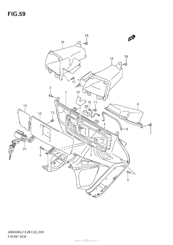 Front Box (An650A L2 E33)