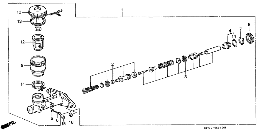 Brake master cylinder