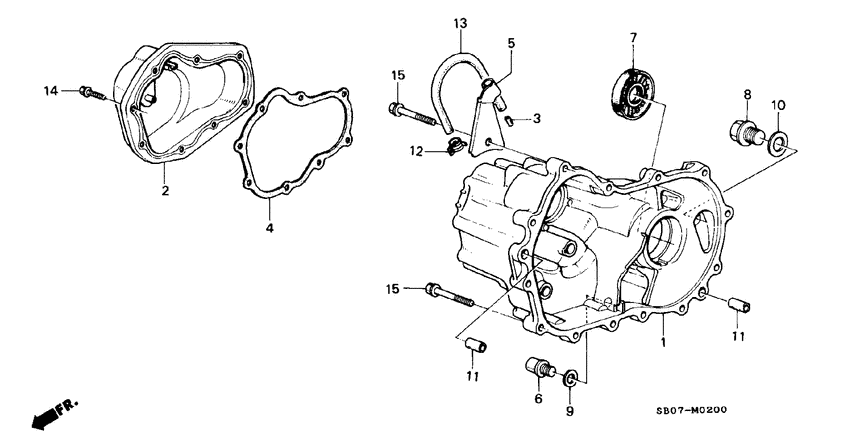 Transmission housing