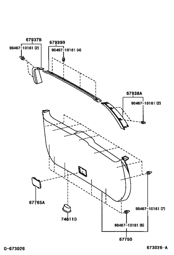 Back Door Panel & Glass