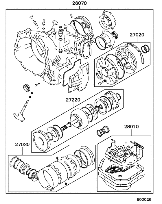 A/t overhaul kit