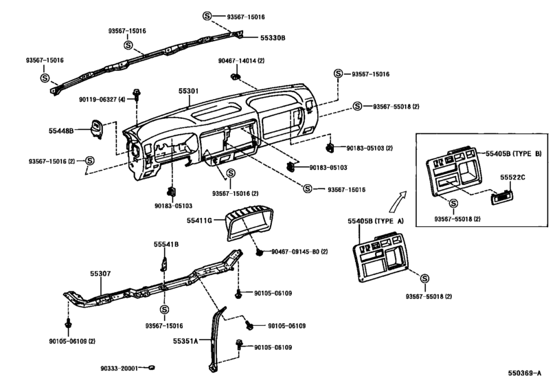 Instrument Panel & Glove Compartment