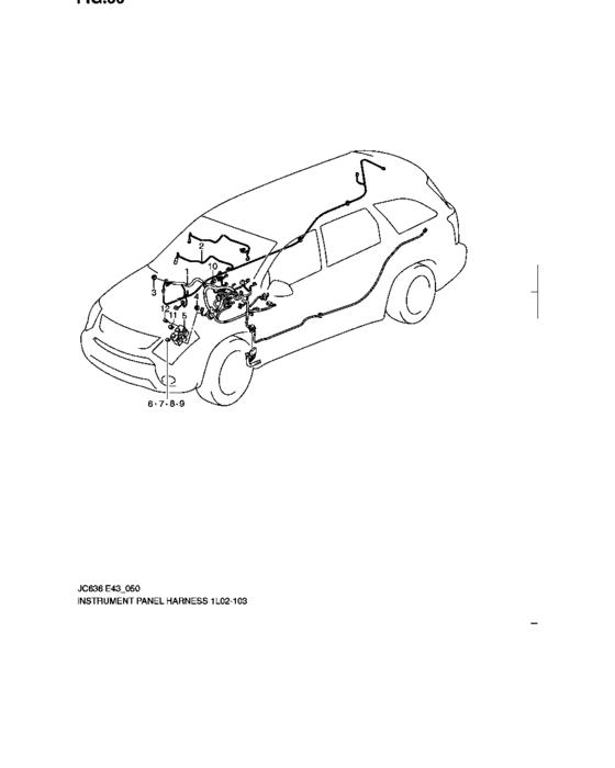 Instrument panel harness
