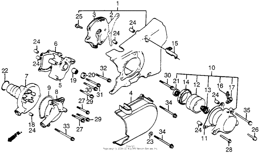 Left Crankcase Cover