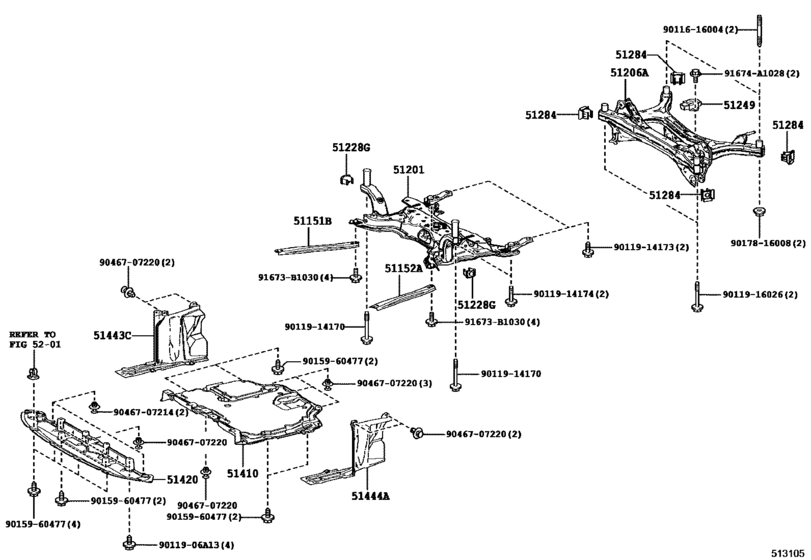 Suspension Crossmember & Under Cover