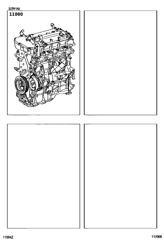 Partial Engine Assembly