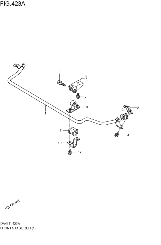 front stabilizer