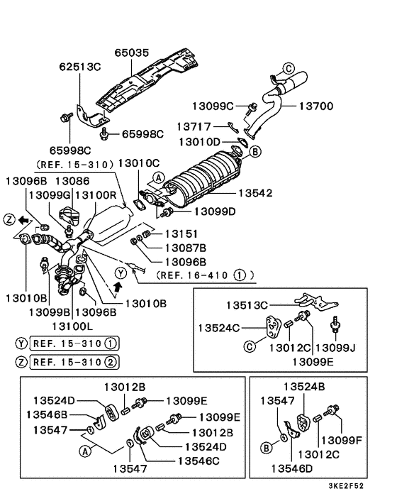 Exhaust pipe & muffler