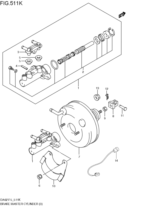 brakes master cylinder