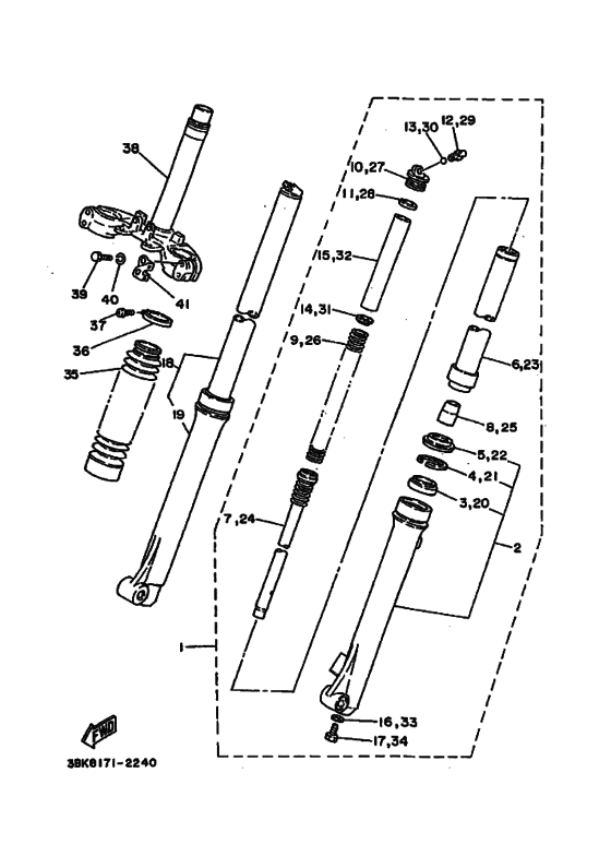 Front fork