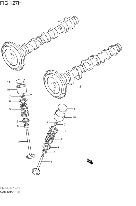 camshaft / valve