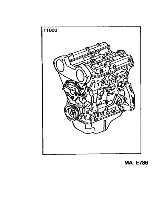 Partial Engine Assembly