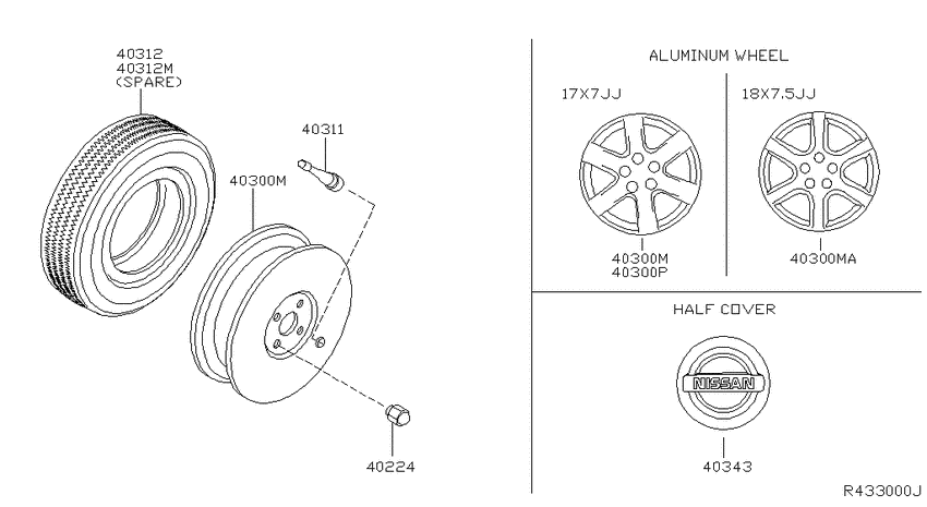 Road wheel & tire