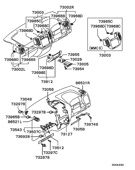 I/panel & related parts