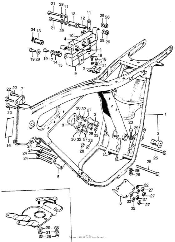 Ca175 frame