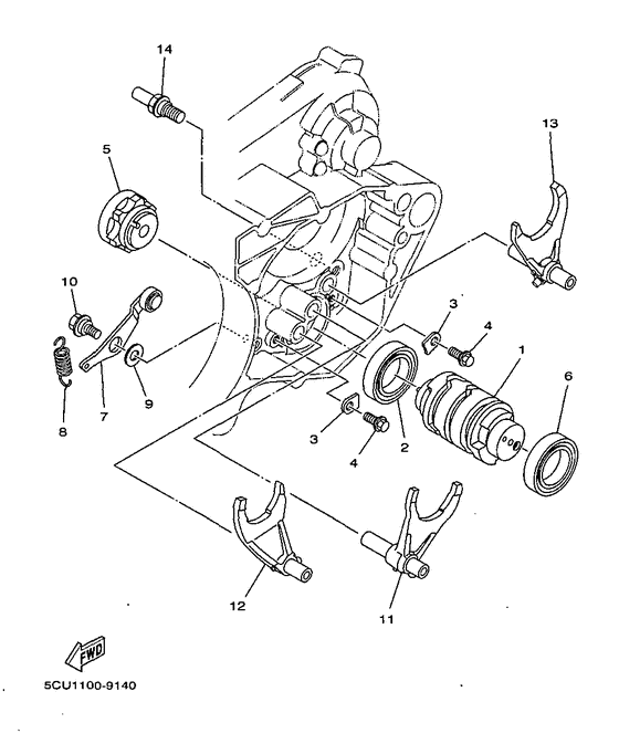 Shift Cam & Fork