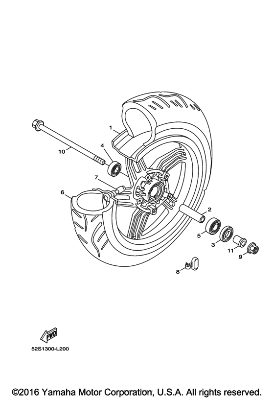 Front wheel