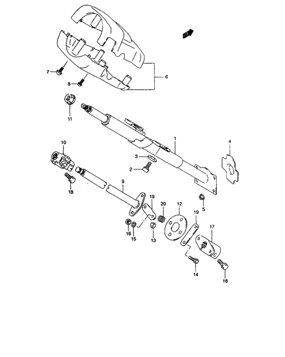 Steering shaft