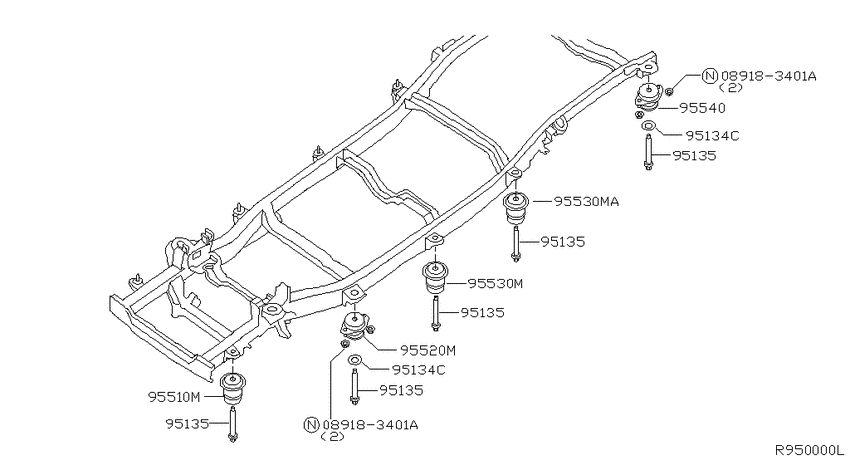 Body mounting