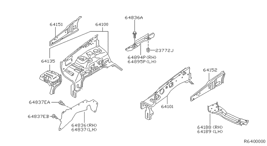 Hood ledge & fitting
