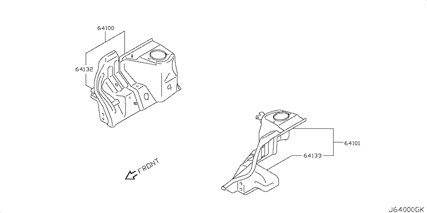 Hood ledge & fitting