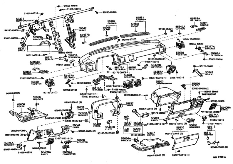 Instrument Panel & Glove Compartment