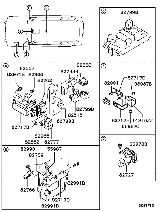 Relay,flasher & sensor
