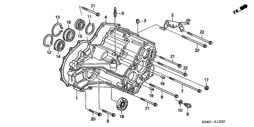 Transmission housing