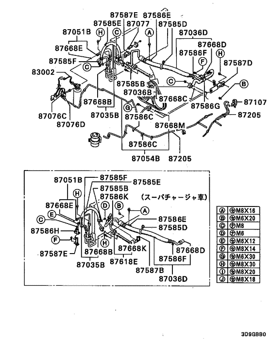 A/c cond, piping(auto,full:a)